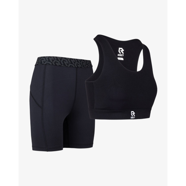 Erasmus Gym Set Zwart Dames